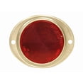thumbnail image 1 of Peterson Manufacturing V472r Red 3" Aluminum Oval Reflector, 1 of 3