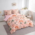 thumbnail image 3 of Castle Fairy Child Cute Deer Twin Bedding Sets,Winter Snowflakes Bedding Comforter Set, 3 of 8