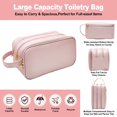 thumbnail image 4 of HOARBOEG Storage & Organization Toiletry Bag Travel Bag Water-resistant Makeup Cosmetic Bag Travel Organizer For Accessories Shampoo Full Sized Container Toiletries, 4 of 8
