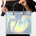 thumbnail image 2 of 6 Pcs Sacs Cadeaux Réutilisables en PVC pour Rangement Multicolores Pliables et Durables 6 Pcs, 2 of 8