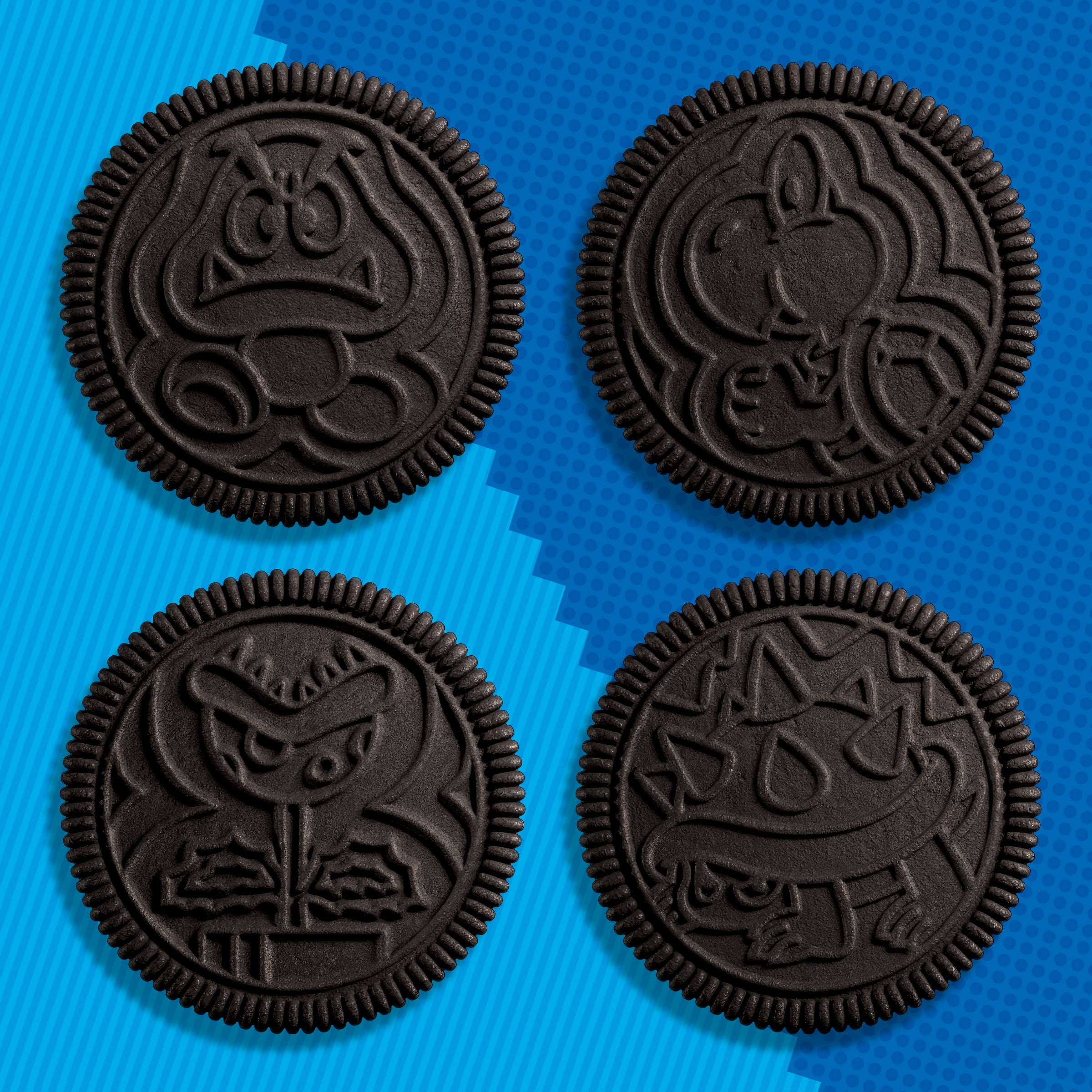 Super Mario™ OREO Chocolate Sandwich Cookies, Baked, 12.2 oz, Shelf Stable, Plastic Tray