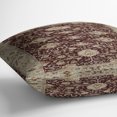 thumbnail image 4 of Oushak Burgundy Outdoor Pillow by Kavka Designs, 4 of 5