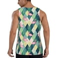 thumbnail image 3 of Xecao Flamingo Men's Tank Top Workout Quick Dry Sleeveless Gym Jogging Muscle Shirts Summer Swim Beach Tops, 3 of 9
