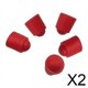 thumbnail image 1 of 2 Protectores De Punta De Taco De Billar De 5 Piezas, Accesorios Para Entusiastas Del Entrenamiento De Billar, Color Rojo, 1 of 8