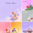 thumbnail image 2 of Cross-Inspired ‘Daily Bliss’ Notepads for Every Day3.54x3.54" Avocado Message Cards -100 Pcs Sticky Notes + 100 Various Emoticon Stickers, Notepads for Creative Mini Cards for Home Office Decor, 2 of 12