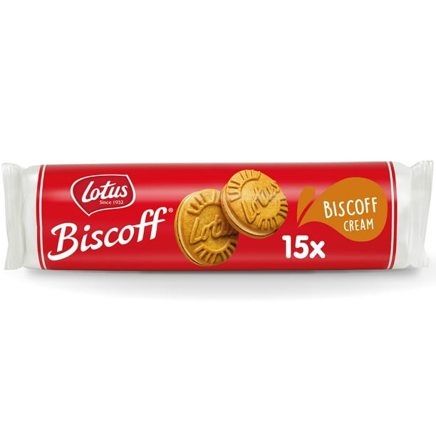 Lotus Biscoff Sandwich Cookie Biscoff Cream, Cookie Butter Flavor