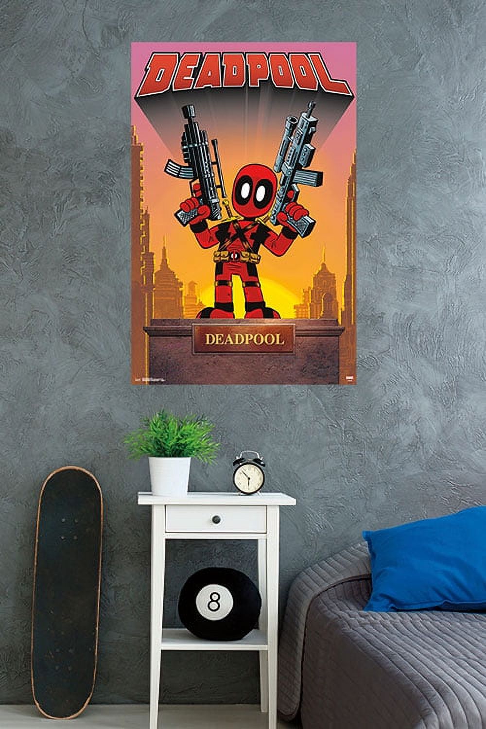 Marvel Comics - Deadpool - Statue Wall Poster, 22.375" x 34"