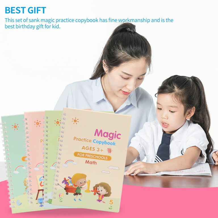 Sank Magic Practice Copybook, Kids Writing Practice Books