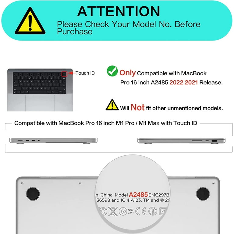 Batianda Étui Au Design élégant Pour MacBook Pro 13" 2022 Avec Puce M2 Et Modèle A2338 M1 A2251 A2289 Version 2021 Et 2020, Peinture 3D Avec Protection De Clavier Et Protecteur D'écran