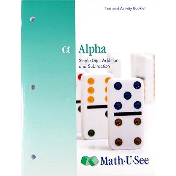 Pre-Owned Alpha - Test and Activity Booklet (2010), Math U See (Paperback) 1608260054 9781608260058