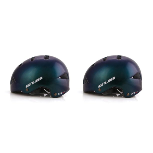 Casco de ciclismo Toystoory para Hombre Mujer Protección para la cabeza 2piezas Azul METRO
