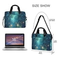 thumbnail image 3 of FORMRS 16" Laptop Bag Carrying Sleeve Case with Handle Travel Shoulder Briefcase, Magical Forest Glowing Lights, 3 of 8