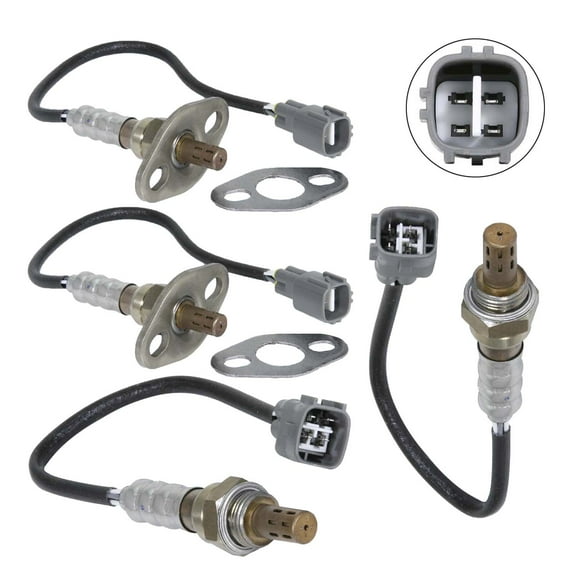 Maxfavor 4X O2 Oxygen Sensor for Lexus LX470, 1998-2002 Toyota Land Cruiser 4.7L Upstream Downstream