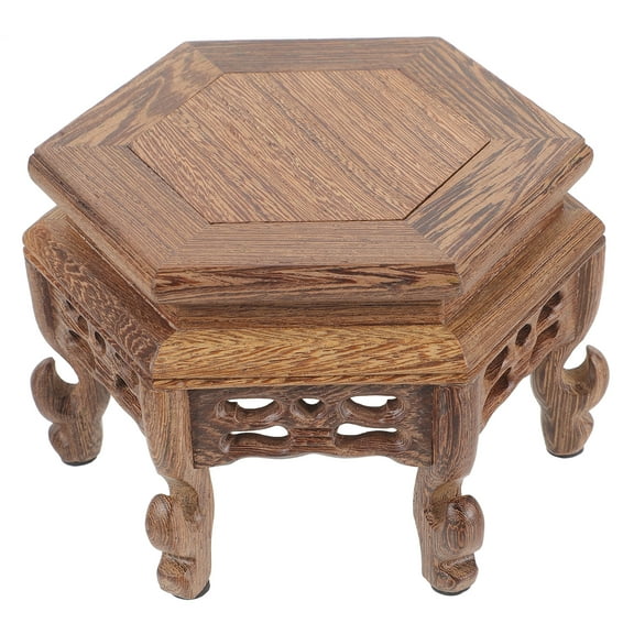 Stool Table Planter Display Pedestal Flower Pot Base