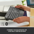 thumbnail image 6 of Logitech Signature K650 Wireless Keyboard, Graphite, 6 of 10