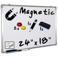 thumbnail image 1 of Dry Erase Magnetic Whiteboard Kit - 24" x 18", Aluminum Frame - 3 PACK, 1 of 1