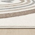 thumbnail image 4 of Paco Home Kids Rug with Rainbow & Hearts in Beige Cream - 2'8" x 4'11" (3'x5'), 4 of 5