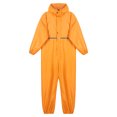 thumbnail image 4 of Aislor Rain Suit for Men & Women One Piece Waterproof Coveralls Reflective Strip Rainsuit Yellow 4XL, 4 of 7