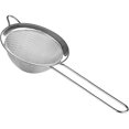 thumbnail image 1 of Colador de té de malla fina de acero inoxidable de alta calidad de 7 cm para cocina Harina Arroz Pasta Lavado de verduras y frutas Accesorios de cocina duraderos, 1 of 6