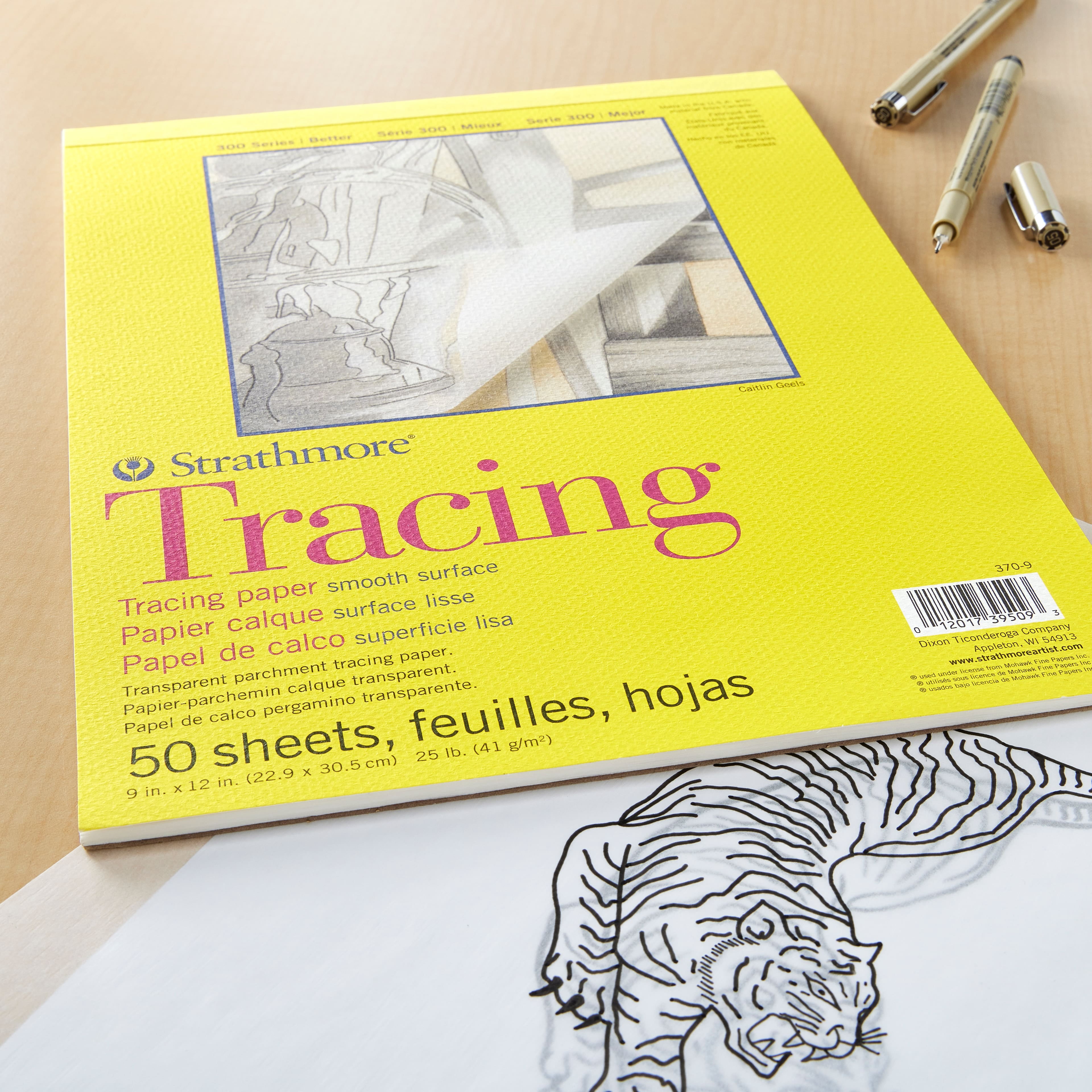 Strathmore 300 Series Tracing Pad, 12 Pack