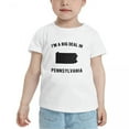 thumbnail image 2 of I'm A Big Deal in Pennsylvanias Cute Toddler T Shirts for Boys Girls (White, Youth L), 2 of 5