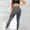 thumbnail image 7 of Seductiva Gray Clothing YOGA Lightweight Women's High Waist Yoga Pants with Pockets - Thick Workout Leggings for Running, Gym & Training | Non See-Through Nylon-Spandex Tights, 7 of 7