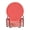 Light Red, variant on Haosy Set of 6 Drink Woven Coaster with Holder Heat Resistant Non-Slip Bar Coasters 4 Inches Anime Witch Sit on Broom