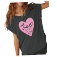 thumbnail image 4 of Camiseta Básica de Mujer Fernando Cuello Redondo Manga Corta Gris XL, 4 of 8