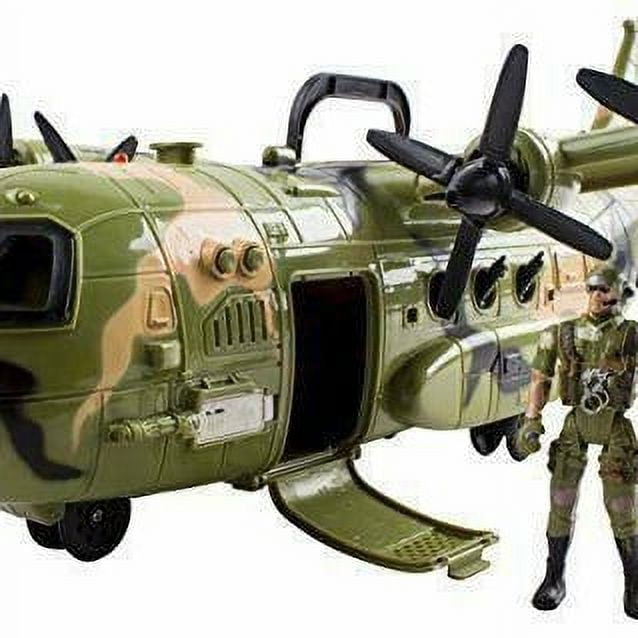 Military Combat Airforce Airplane C130 With Lights And Sound