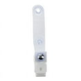 thumbnail image 3 of 100 Pcs Plastic ID Card Name Tag Holder Badge Strap Clip White Clear, 3 of 4