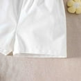 thumbnail image 5 of Kids Cute Summer Outfits Fashion Short Sleeve Casual Girls Tops and Shorts 2 Piece Outfits Girls Outfits for Girls 3-4 Years Cute&nbsp;Girl&nbsp;Clothing, 5 of 6