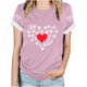 thumbnail image 1 of Tops Y Blusas de las Mujeres Estampadas Cuello Redondo Manga Corta, Poliéster Casual Top para Diario, Fiesta Y Todas las Estaciones, 1 of 8
