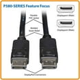 thumbnail image 2 of Tripp Lite 20' DisplayPort Monitor Cable, M/M, 2 of 2