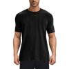 thumbnail image 1 of Tunhigl Athletic Mens Dri-Power Short Sleeve Tees,Breathable Comfortable Crew Neck T-Shirts,Moisture Wicking Tops, Sizes S-4x, 1 of 8