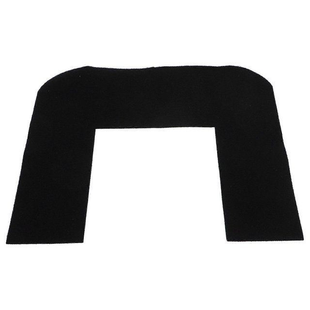 Non-Slip Absorbent Toilet Mat Toilet Floor Protection Absorbent Toilet Mat U-Shaped Anti-Slip Floor Pad Decorative Toilet Floor Mat