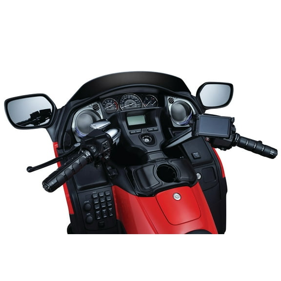 Kuryakyn ISOAA®-Grips for GL1800 with Heated Grips, Gloss Black