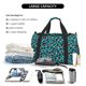 thumbnail image 5 of Balery Leopard 1 Bolsa de Gimnasio para Mujeres, Bolsa de Viaje con Bolsillo Húmedo, Bolsa de Fin de Semana para Mujeres, Bolsa de Viaje Resistente al Agua, 5 of 7