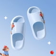thumbnail image 5 of BOBOGOJP Toddlers Boys & Girls Slides Cute Animals EVA Lightweight Slip-On Kids Slippers for Indoor Outdoor Light Blue for Size 12.5, 5 of 9
