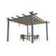thumbnail image 1 of Yeshouse Pérgola de Aluminio de 10x13 Pies con Dosel Retráctil, Cenador de Metal para Jardín, Terraza Trasera Moderna, Enrejado de Uva, 1 of 6