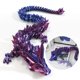 thumbnail image 1 of Dragon Toy Dak Haan 30 dragón grande de cristal impreso en 3D, 1 of 7