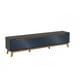 thumbnail image 2 of Mueble TV 85" Kappesberg 218cm con 3 Puertas Negro/Azul, 2 of 10