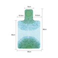 thumbnail image 4 of fastboy Pilates Reformer Mat Non-Slip Exercise Mat for Gym and Travel Green Color Flower 96 x 56cm 1Set, 4 of 6