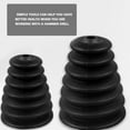 thumbnail image 3 of FONDOTIN 2Pcs Drill Dust Cover Collector Silicone Preventing Dust for Home Use and Industrial Use, 3 of 7