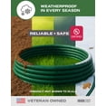 thumbnail image 4 of Iron Forge Cable 2 Pack 10ft Green Outdoor Extension Cord with 3 Outlets - 16/3 SJTW 10ft Extension Cord, 13 Amp All-Weather Heavy Duty Power Cable, 4 of 9