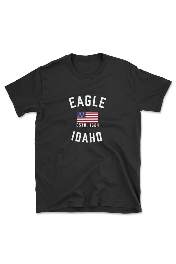 Eagle Idaho Patriot Men's Cotton T-Shirt