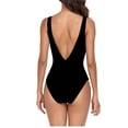 thumbnail image 5 of Tponi One Piece Swimsuit Women One-Piece Elastic Black Swimsuit Clearance L, 5 of 5