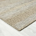 thumbnail image 6 of LR Home Pablo 5' x 7' Tan/Brown Stripes Durable Indoor/Outdoor Area Rug, 6 of 8
