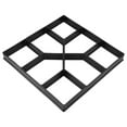 thumbnail image 5 of FAGINEY Reusable Paving Pavement Concrete Mould Stepping Stone Mold Garden Lawn Path Paver Walk, 15.75 X 15.75 X 1.97 In, 5 of 5
