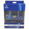 ONN Universal HD/AV Combo Component/Composite Cable with 7 Tips
