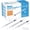 Clear, variant on 100 Pack 1ml /1cc Syringe with Cap Oral Syringes without needle for Liquid Measuring, Scientific Labs, Feeding Small Pets, Medical Student, Oil or Glue Applicator-Individually Sealed, Luer Slip